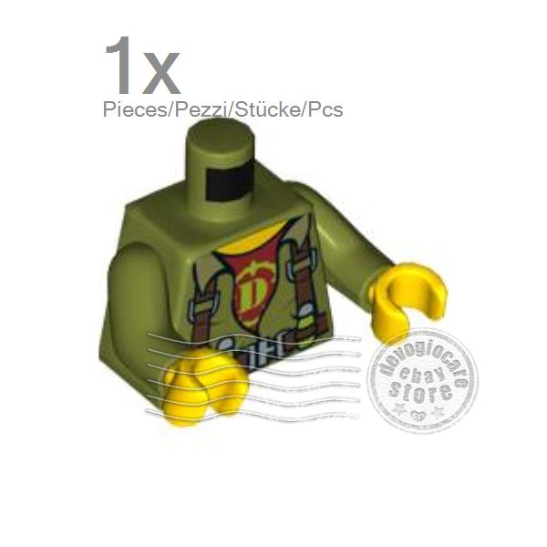 LEGO 973 Minifigur Oberkörper, Farben nach wahl - Bild 8 von 59