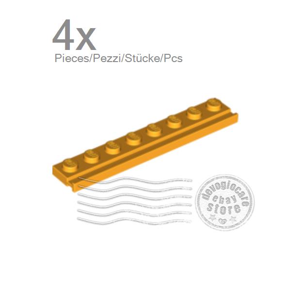 LEGO 4510 Piastra con binario porta 1x8, colore a scelta - Foto 10 di 10